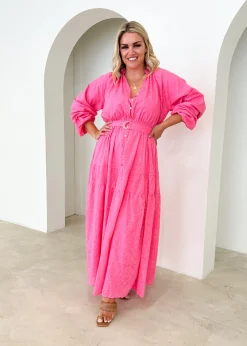 Women Gingham & Heels Maxi>Josse Maxi Dress