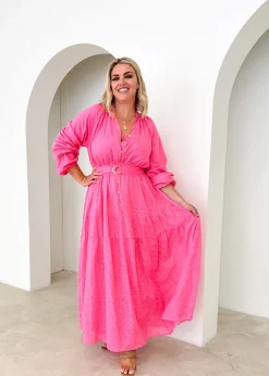 Women Gingham & Heels Maxi><noscript><img width=
