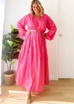Women Gingham & Heels Maxi><noscript><img width=