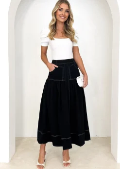 Women Gingham & Heels Skirts>Joyce Midi Skirt