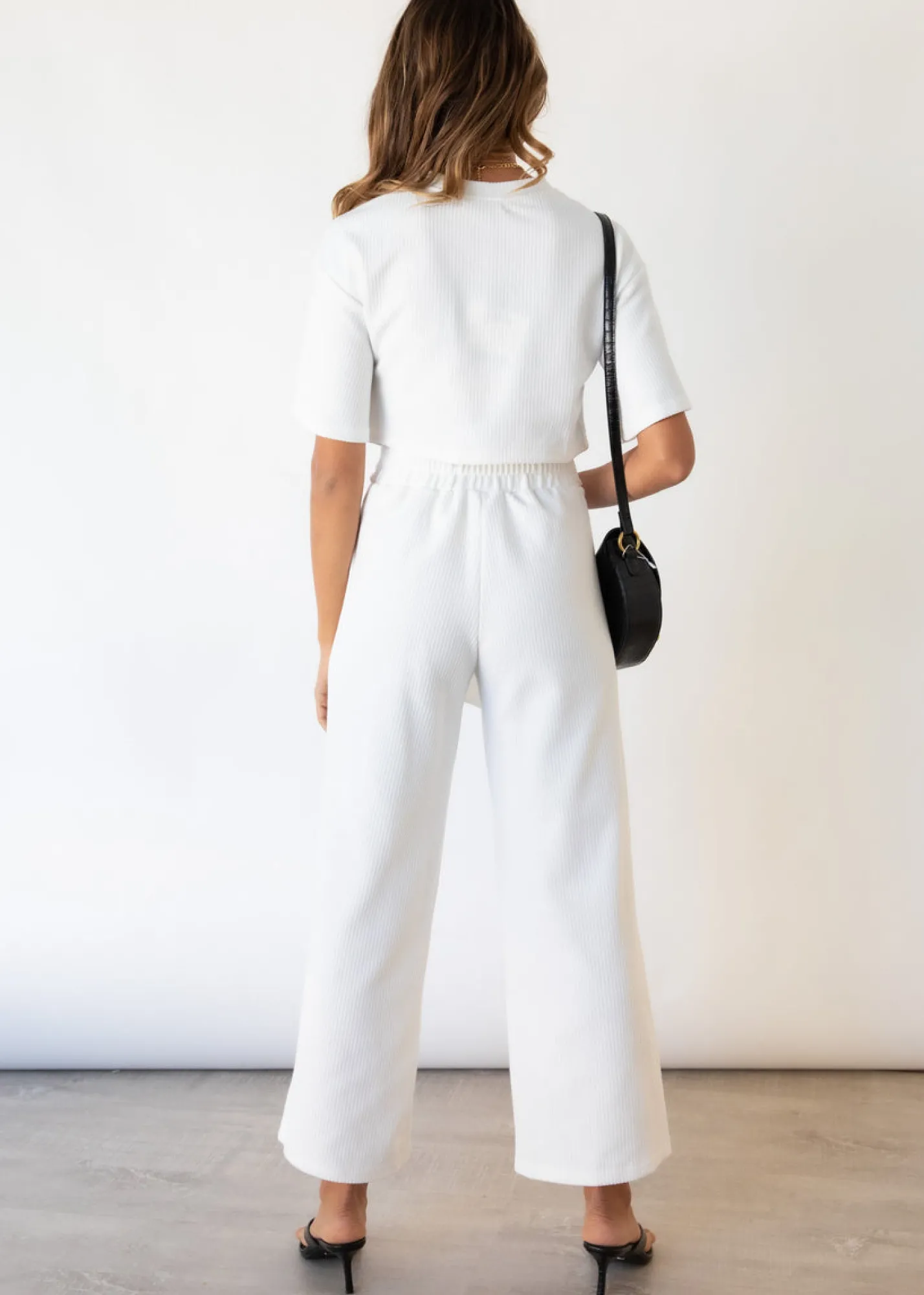 Women Gingham & Heels Knit Bottoms>Kai Knit Pants