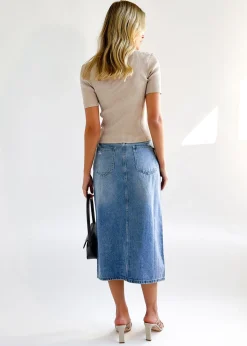 Women Gingham & Heels Basic Tops><noscript><img width=