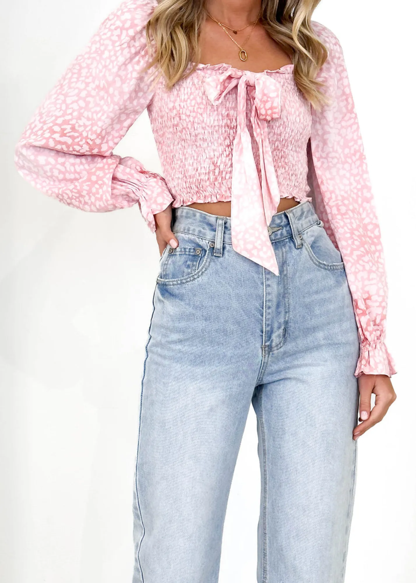 Women Gingham & Heels Crops>Kandice Crop