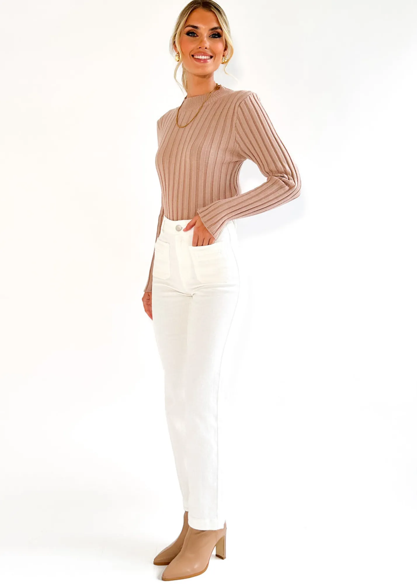 Women Gingham & Heels Jeans>Kason Stretch Jeans