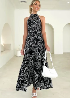 Women Gingham & Heels Maxi>Katrina Maxi Dress