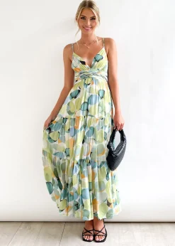Women Gingham & Heels Maxi><noscript><img width=