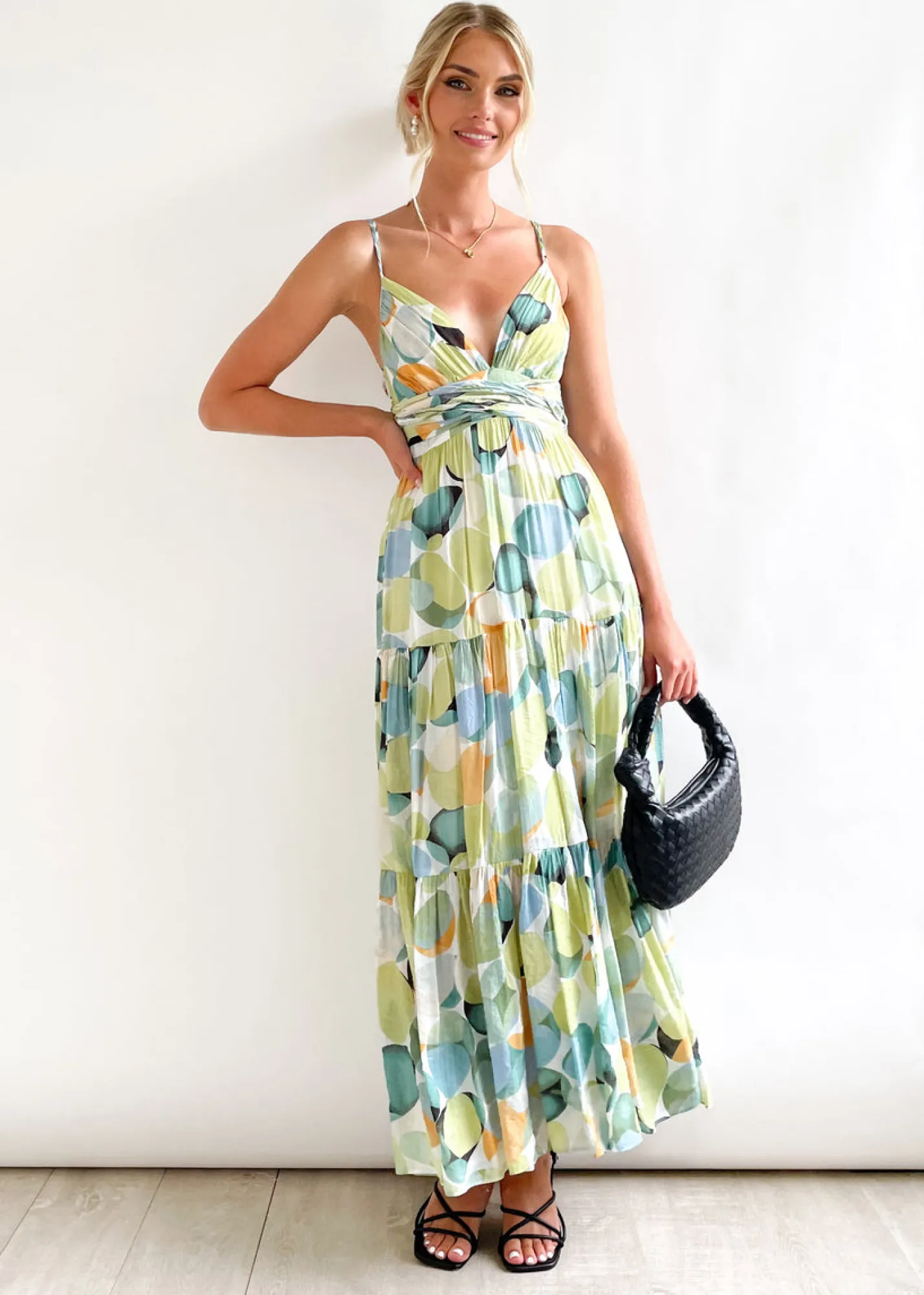 Women Gingham & Heels Maxi>Kayline Maxi Dress
