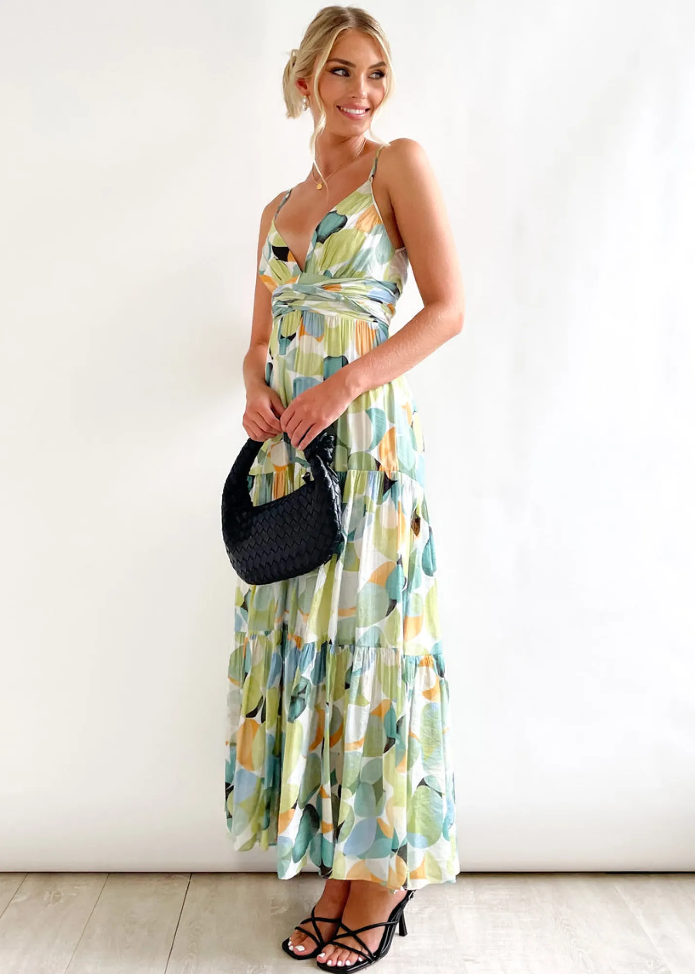 Women Gingham & Heels Maxi>Kayline Maxi Dress