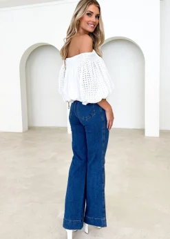 Women Gingham & Heels Blouses><noscript><img width=