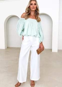 Women Gingham & Heels Blouses><noscript><img width=