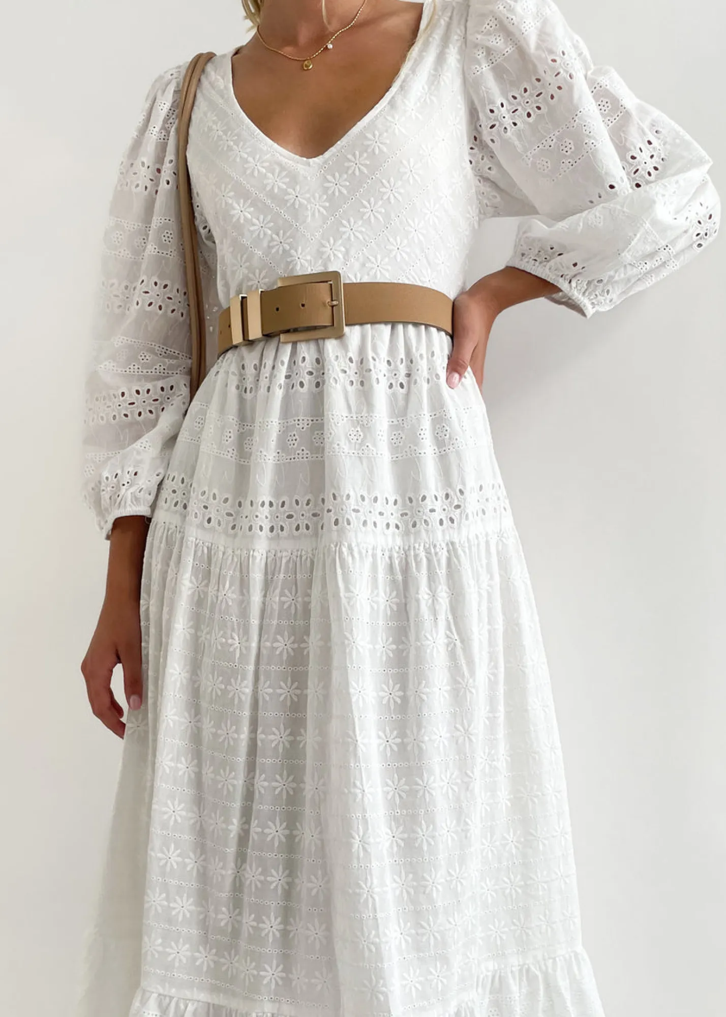 Women Gingham & Heels Maxi>Kelsie Maxi Dress