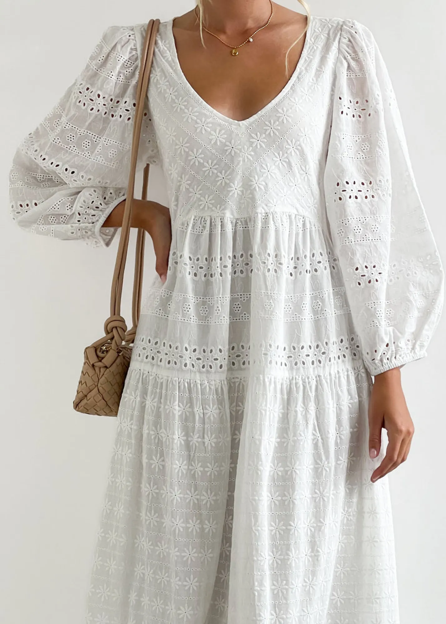 Women Gingham & Heels Maxi>Kelsie Maxi Dress