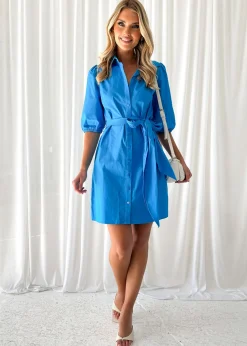 Women Gingham & Heels Short>Kemble Dress