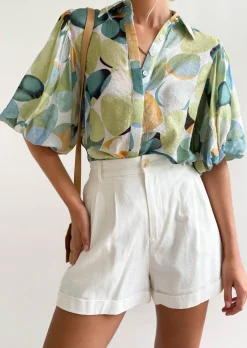Women Gingham & Heels Blouses><noscript><img width=