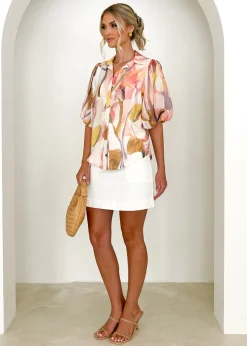 Women Gingham & Heels Blouses><noscript><img width=