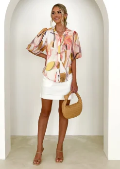 Women Gingham & Heels Blouses><noscript><img width=