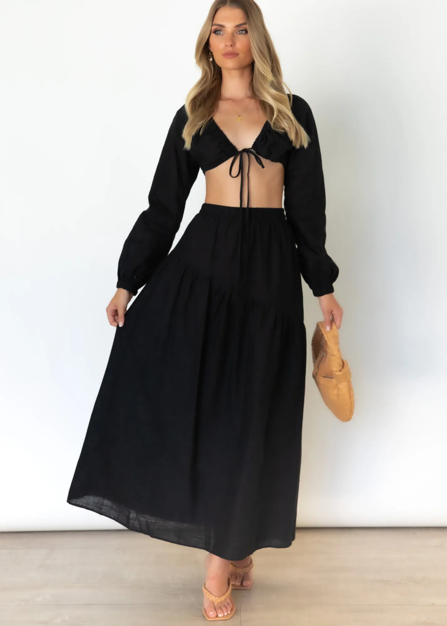 Women Gingham & Heels Crops>Khlo Crop