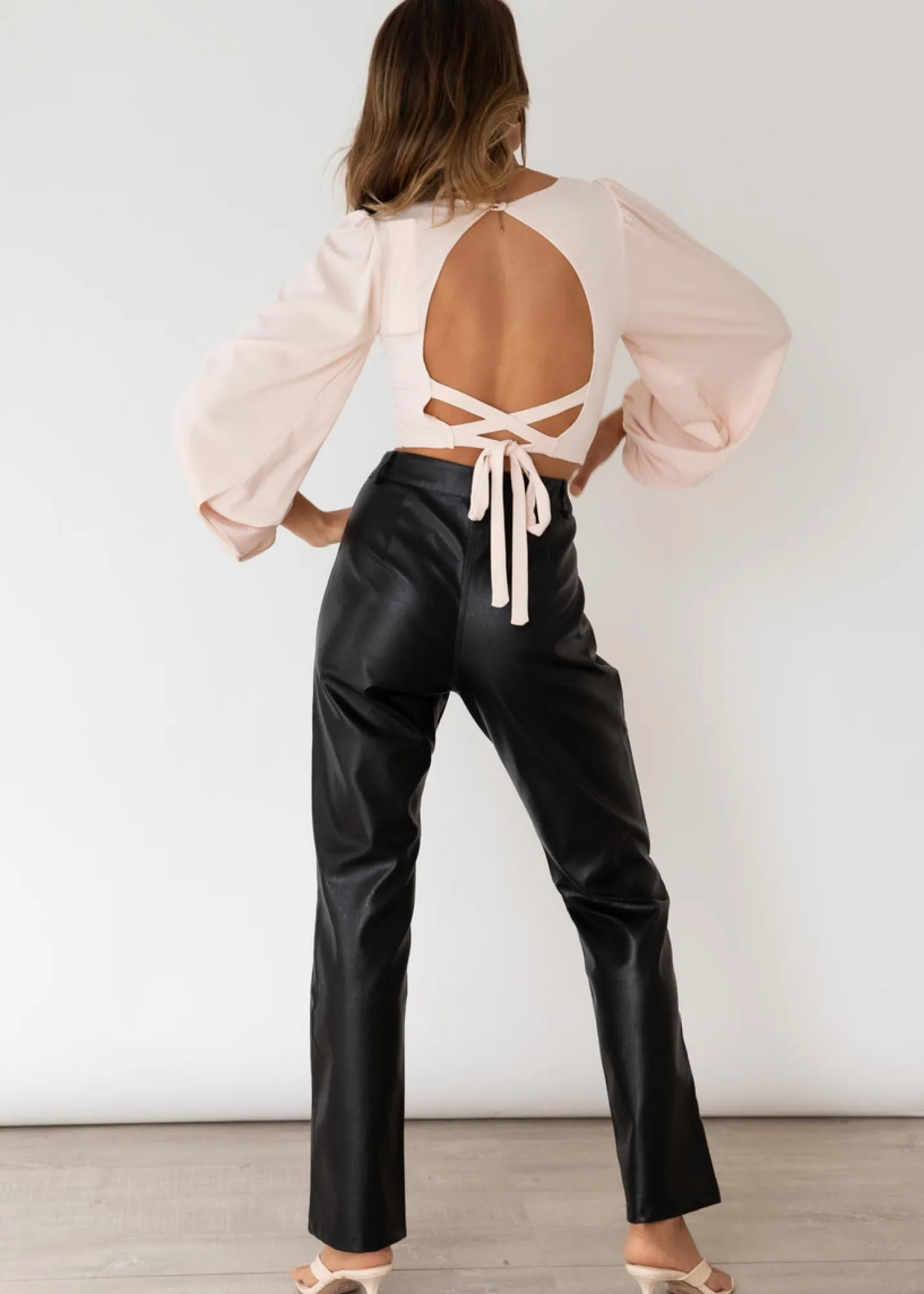 Women Gingham & Heels Crops>Kianne Crop