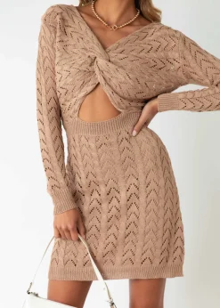 Women Gingham & Heels Knit Dresses>Kicking Goals Knit Dress