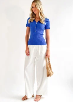 Women Gingham & Heels Knit Tops><noscript><img width=