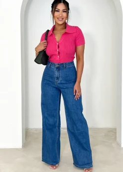 Women Gingham & Heels Basic Tops>Kiella Knit Top