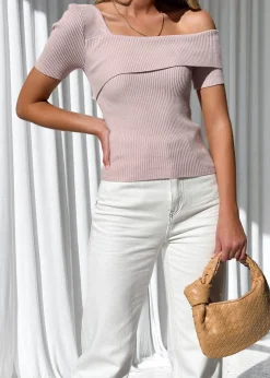 Women Gingham & Heels Basic Tops><noscript><img width=