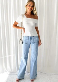 Women Gingham & Heels Basic Tops><noscript><img width=