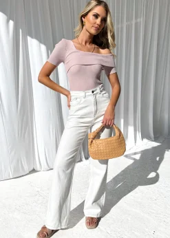 Women Gingham & Heels Knit Tops><noscript><img width=
