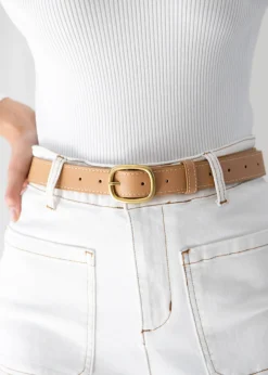 Women Gingham & Heels Belts><noscript><img width=