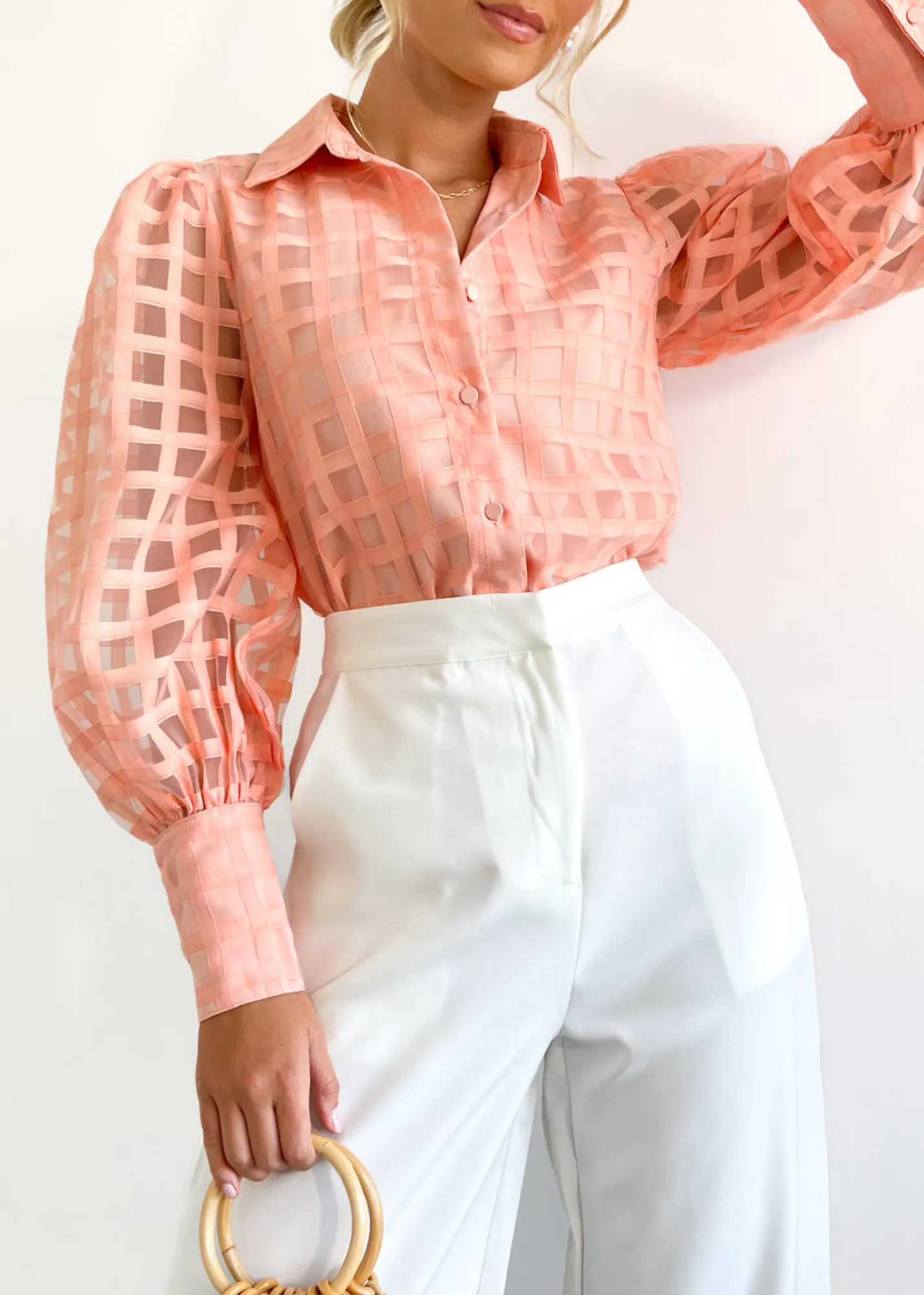 Women Gingham & Heels Shirts>Korena Shirt