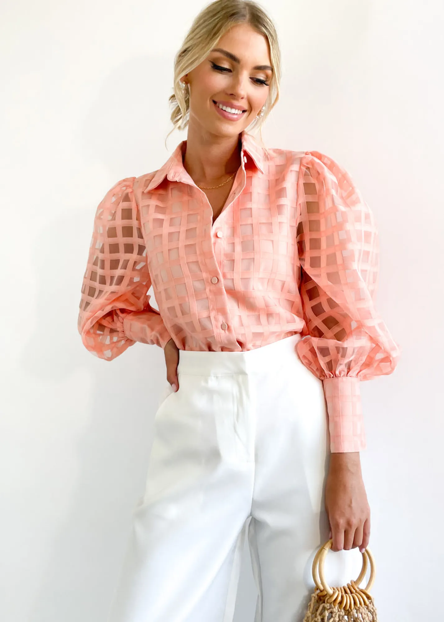 Women Gingham & Heels Shirts>Korena Shirt