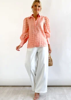 Women Gingham & Heels Shirts><noscript><img width=