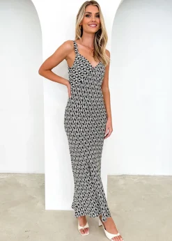 Women Gingham & Heels Maxi>Kosmo Maxi Dress