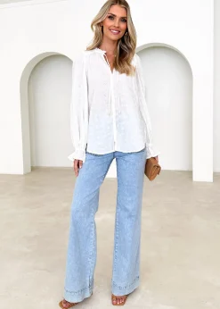 Women Gingham & Heels Blouses><noscript><img width=