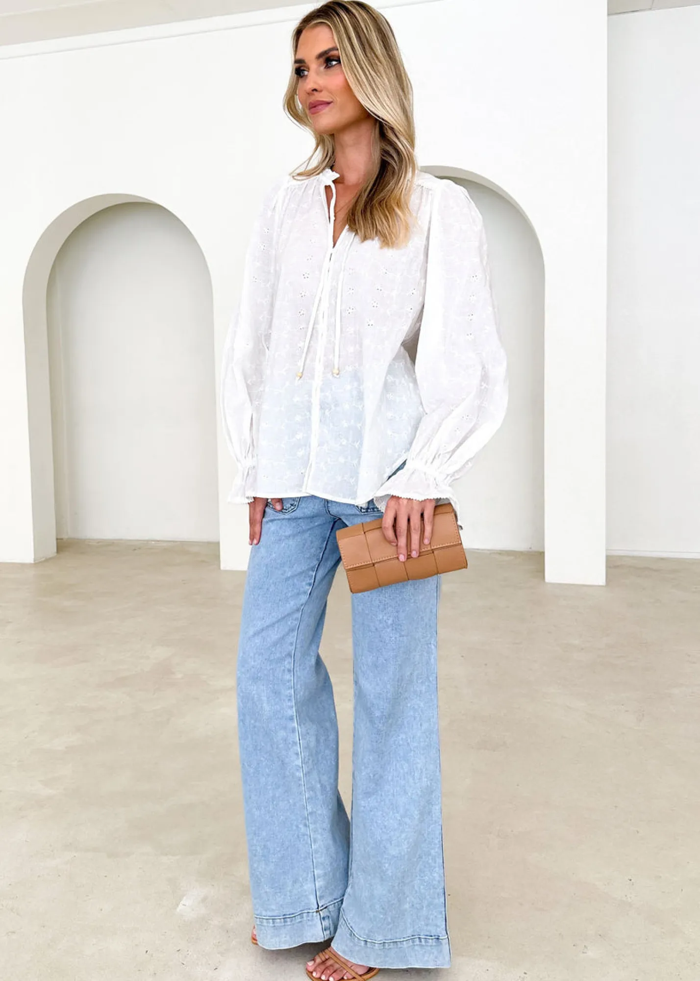 Women Gingham & Heels Blouses>Kosteen Blouse