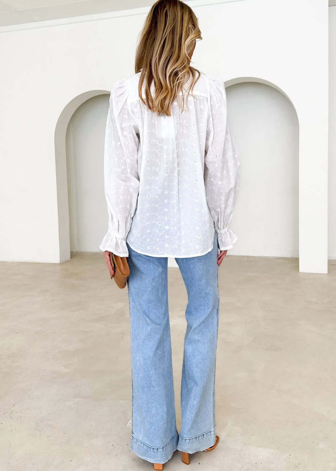 Women Gingham & Heels Blouses>Kosteen Blouse