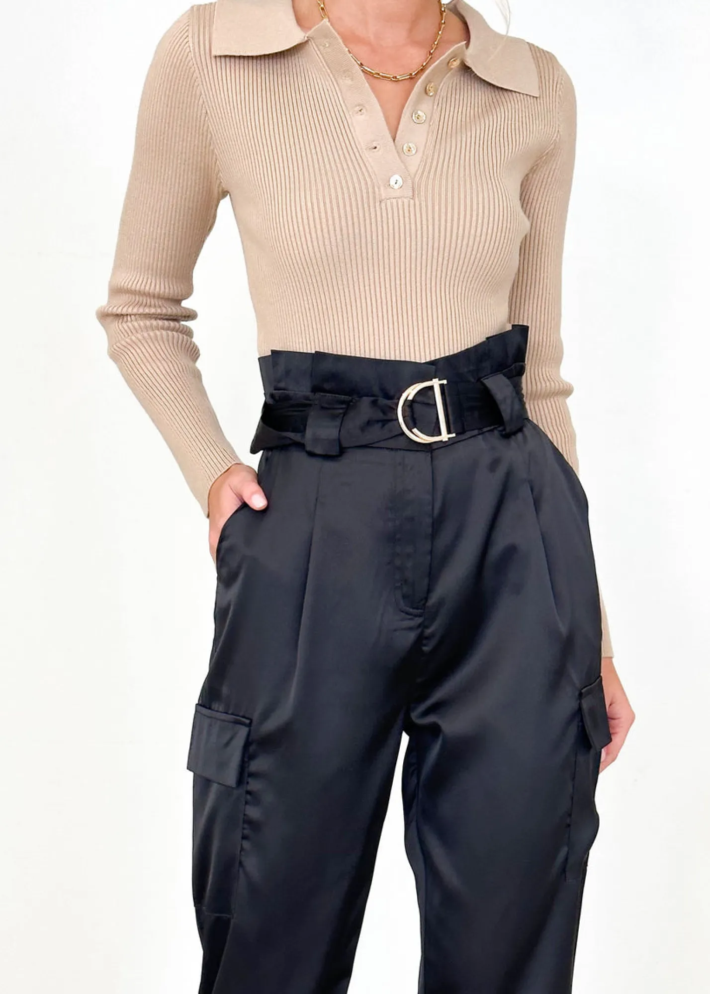 Women Gingham & Heels Pants>Kourt Pants