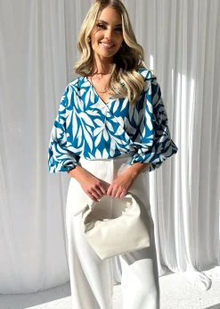 Women Gingham & Heels Basic Tops>Kyoto Blouse