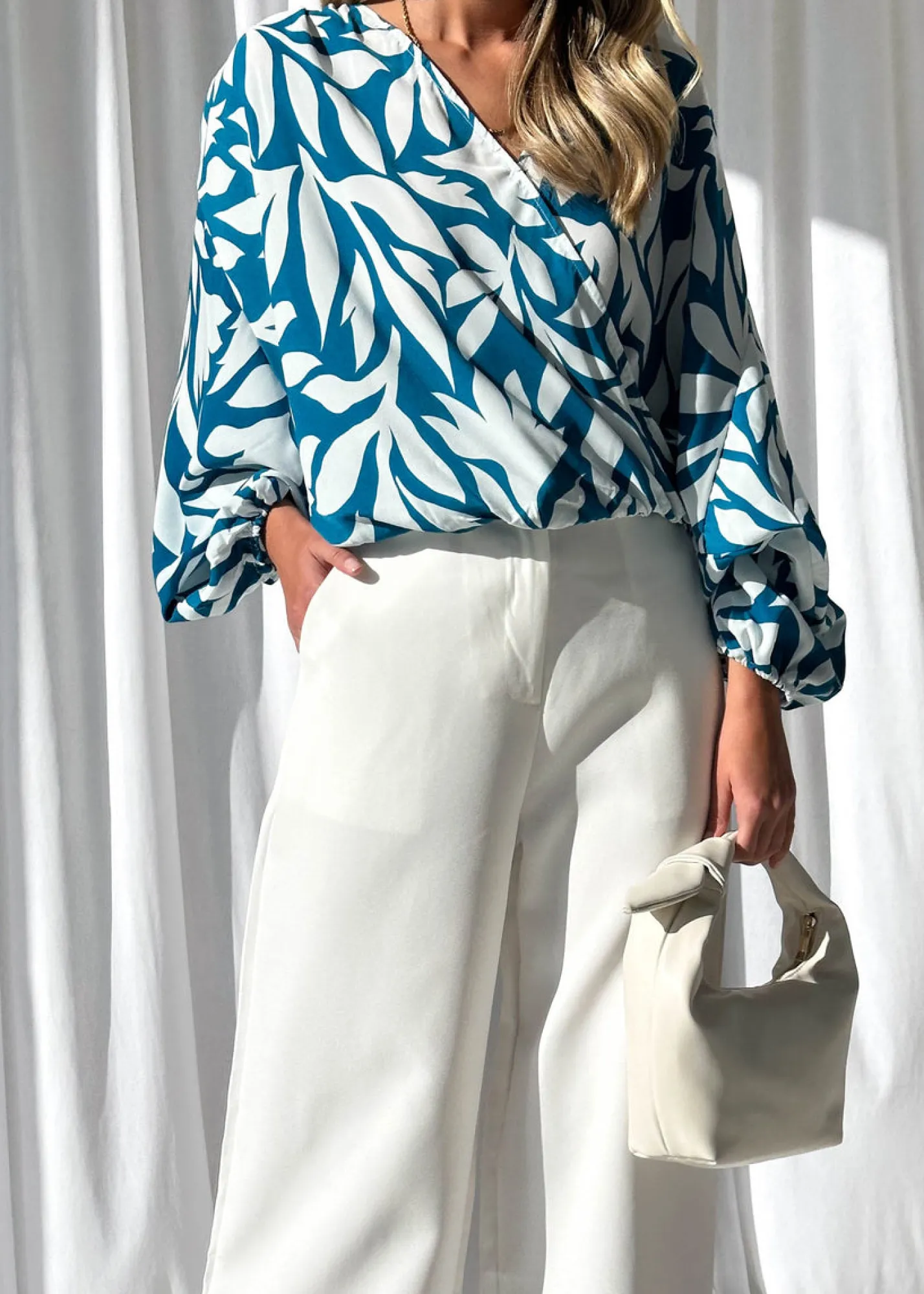 Women Gingham & Heels Blouses>Kyoto Blouse