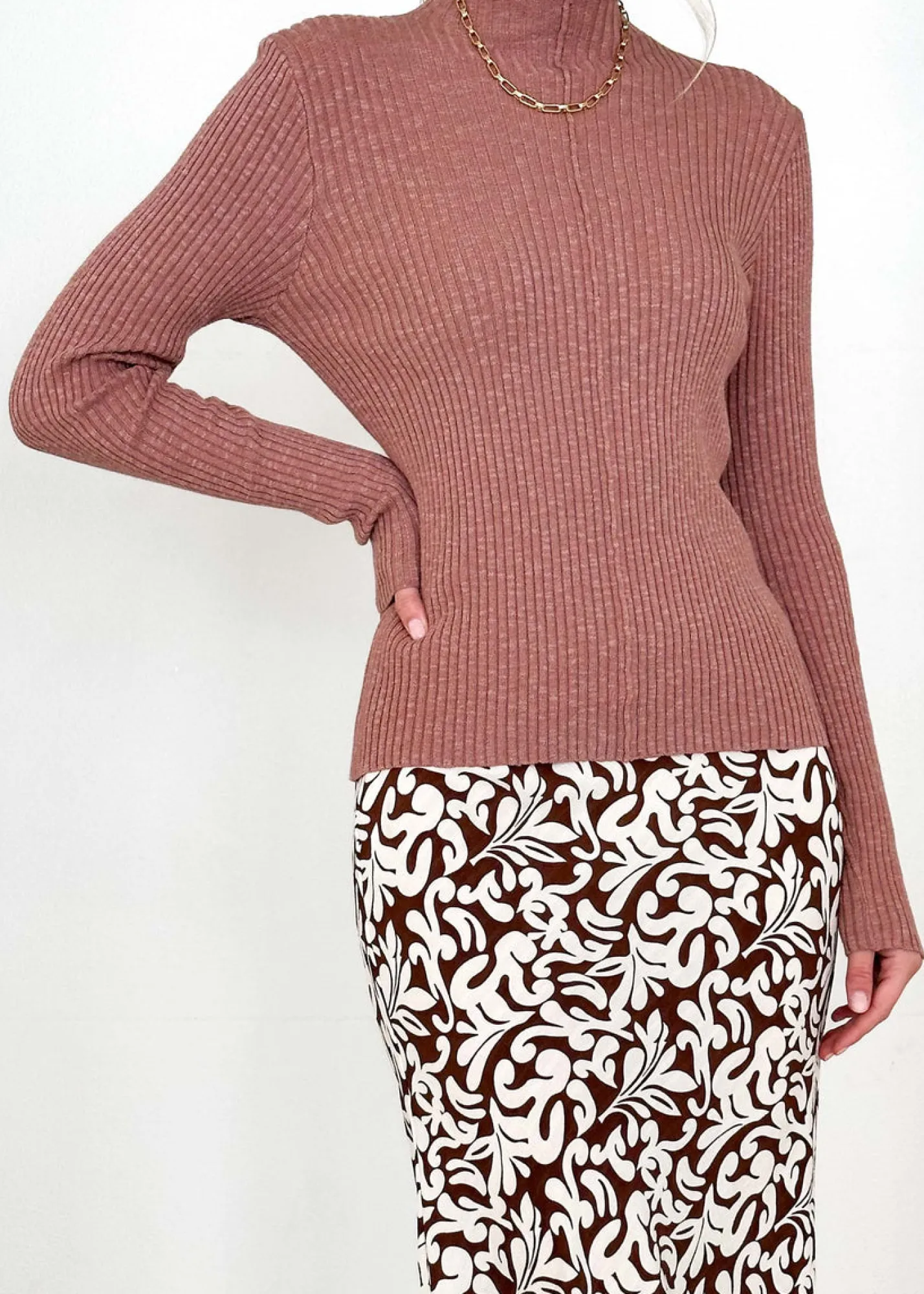Women Gingham & Heels Knit Tops>Lanara Knit Top