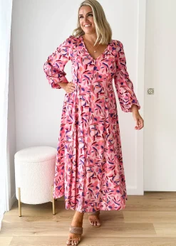 Women Gingham & Heels Maxi><noscript><img width=