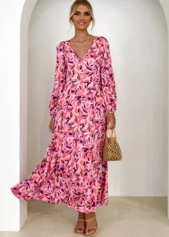Women Gingham & Heels Maxi><noscript><img width=