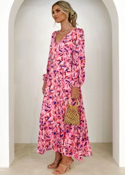 Women Gingham & Heels Maxi><noscript><img width=