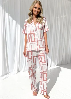 Women Gingham & Heels Sets>Largo Pants