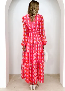 Women Gingham & Heels Maxi><noscript><img width=