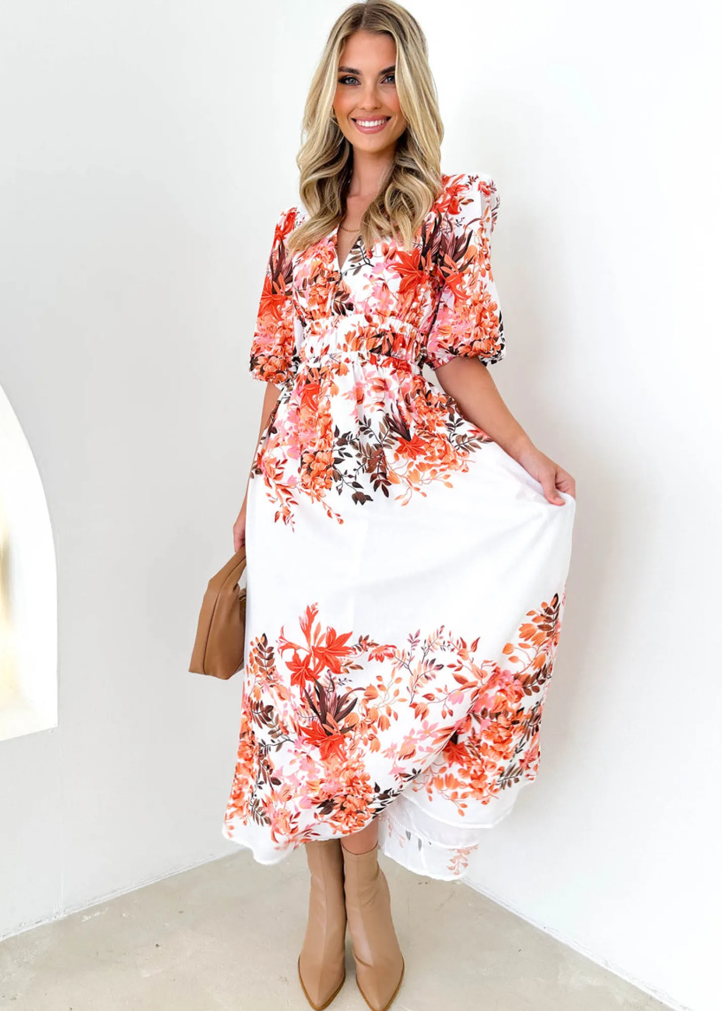 Women Gingham & Heels Maxi>Laylia Maxi Dress