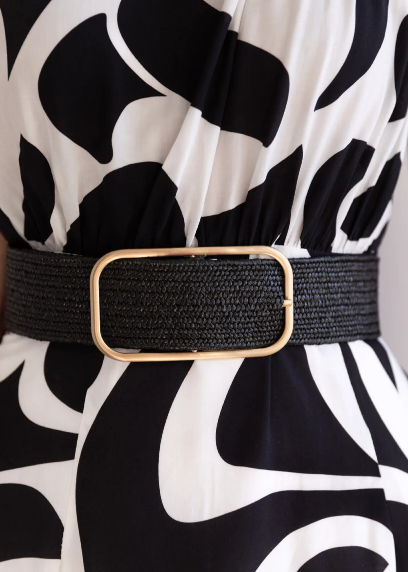 Women Gingham & Heels Belts>Leah Stretch Belt
