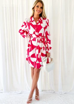 Women Gingham & Heels Short>Leanne Dress