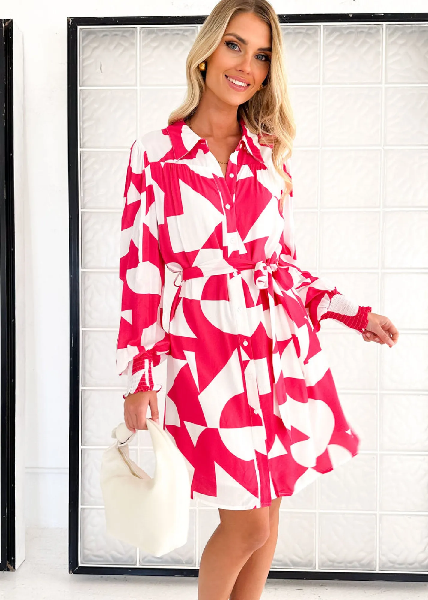 Women Gingham & Heels Short>Leanne Dress