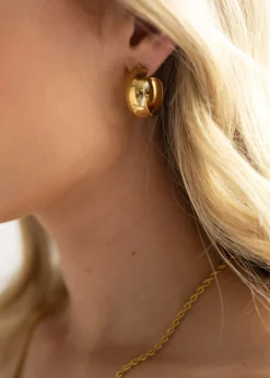 Women Gingham & Heels Jewellery>Lennox Plated Earrings